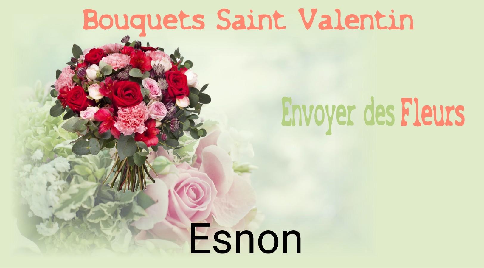 Roses de Saint-Valentin livrées à Esnon